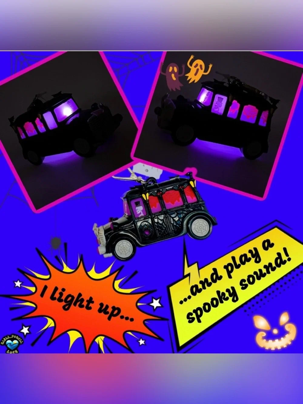 NEW BBW Catch a Ride to the Other Side 8-Pc Halloween Set Part 1 of 2 - Picture 11 of 13